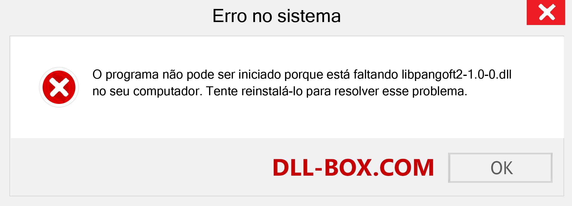 Arquivo libpangoft2-1.0-0.dll ausente ?. Download para Windows 7, 8, 10 - Correção de erro ausente libpangoft2-1.0-0 dll no Windows, fotos, imagens